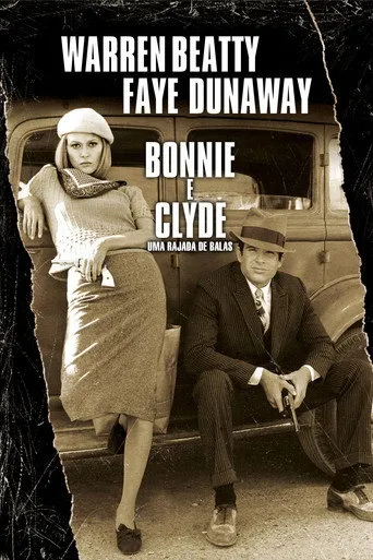 Pôster de Bonnie e Clyde Uma Rajada de Balas (1967)