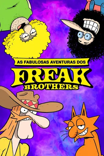 Pôster de As Fabulosas Aventuras dos Freak Brothers (2021)