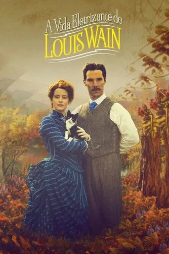 Pôster de A Vida Eletrizante de Louis Wain (2021)