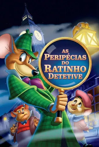 Pôster de As Peripécias de um Ratinho Detetive (1986)