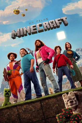 Pôster de Um Filme Minecraft (2025)