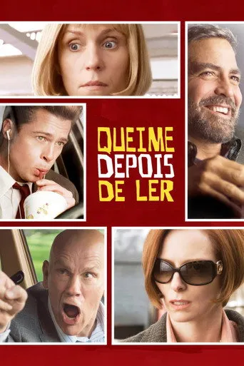 Pôster de Queime Depois de Ler (2008)