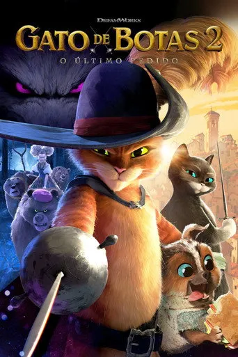 Pôster de Gato de Botas 2 O Último Pedido (2022)