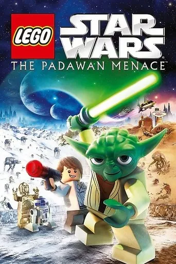 Pôster de Lego Star Wars: A Ameaça Padawan (2011)