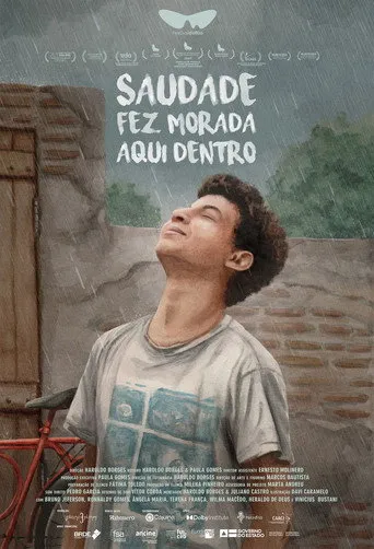 Pôster de Saudade fez Morada aqui Dentro (2023)