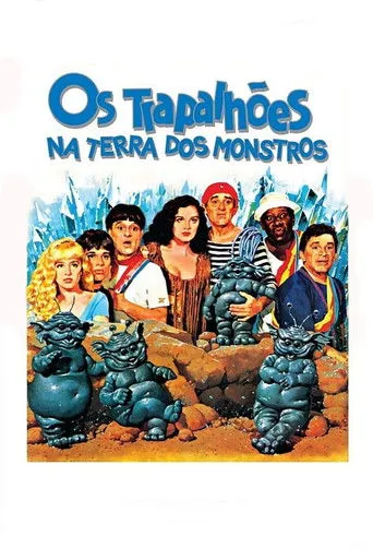 Pôster de Os Trapalhões na Terra dos Monstros (1989)