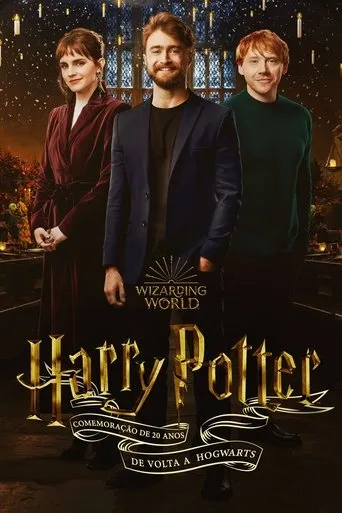 Pôster de Comemoração de 20 anos de Harry Potter De Volta a Hogwarts (2022)