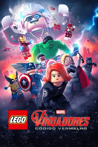 Pôster de LEGO Marvel Vingadores: Código Vermelho (2023)