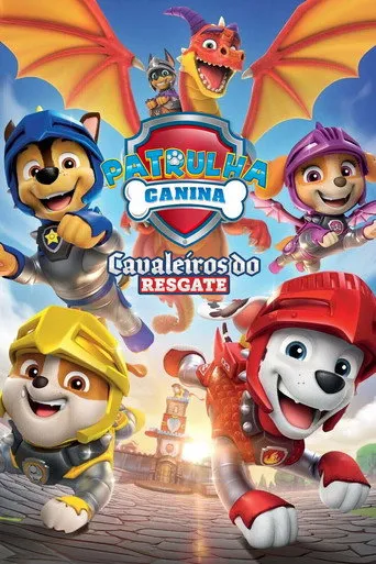 Pôster de Patrulha Canina Cavaleiros Do Resgate (2022)