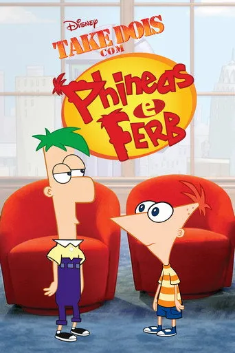 Pôster de Take Dois com Phineas e Ferb (2010)