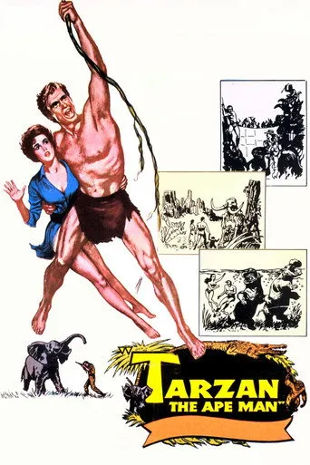 Pôster de Tarzan, O Filho das Selvas (1959)
