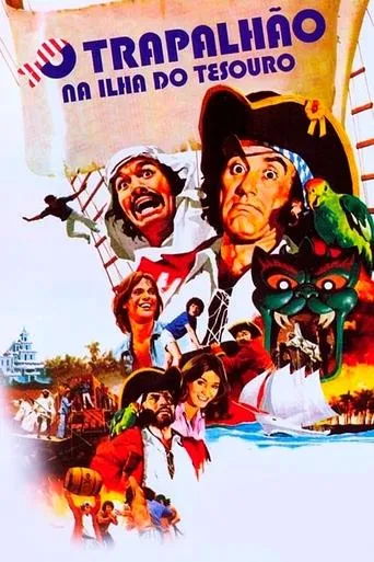 Pôster de O Trapalhão na Ilha do Tesouro (1975)