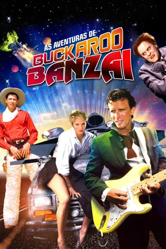 Pôster de As Aventuras de Buckaroo Banzai (1984)