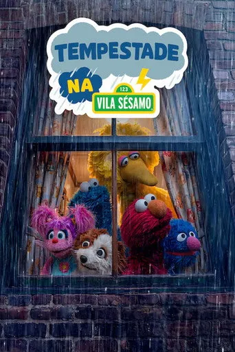Pôster de Tempestade na Vila Sésamo 4K