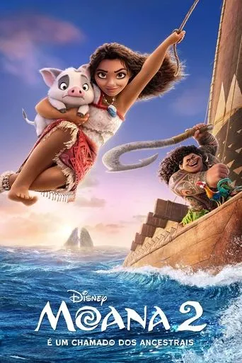 Pôster de Moana 2 (2024)
