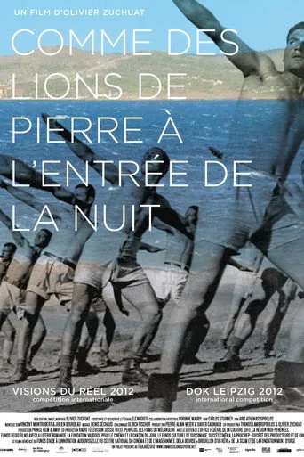 Pôster de Comme des lions de pierre à l'entrée de la nuit (2012)