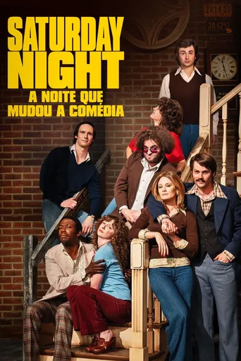 Pôster de Saturday Night: A Noite que Mudou a Comédia (2024)