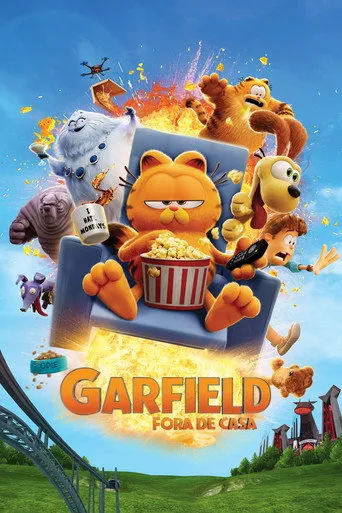 Pôster de Garfield - Fora de Casa 4K