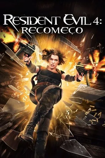 Pôster de Resident Evil 4: Recomeço (2010)