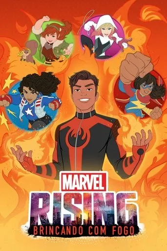 Pôster de Marvel Rising Brincando com Fogo (2019)