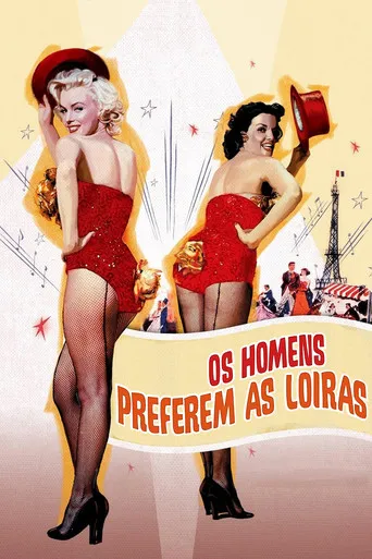 Pôster de Os Homens Preferem as Loiras (1953)