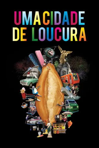 Pôster de Uma Cidade de Loucura (2021)