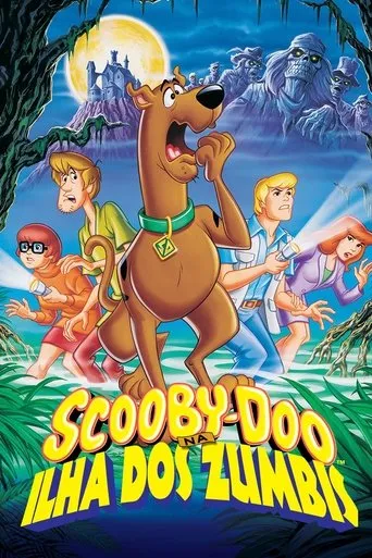 Pôster de Scooby-Doo na Ilha dos Zumbis (1998)