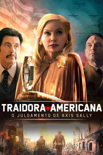 Pôster de Traidora Americana: O Julgamento de Axis Sally (2021)
