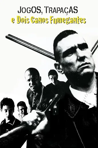 Pôster de Jogos, Trapaças e Dois Canos Fumegantes (1998)