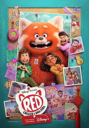 Pôster de Red: Crescer é Uma Fera (2022)
