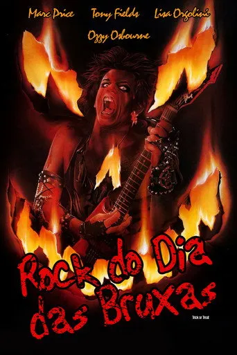 Pôster de Heavy Metal do Horror / O Rock do Dia das Bruxas (1986)