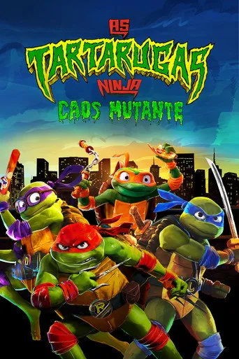 Pôster de As Tartarugas Ninja: Caos Mutante (2023)