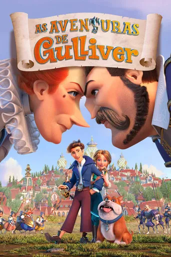 Pôster de As Aventuras de Gulliver (2021)
