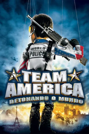 Pôster de Team America - Detonando o Mundo (2004)