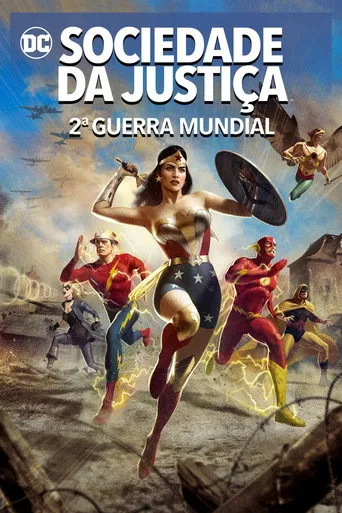Pôster de Sociedade da Justiça: 2ª Guerra Mundial (2021)
