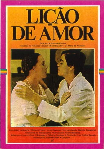 Pôster de Lição de Amor (1975)