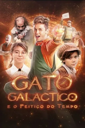 Pôster de Gato Galáctico e o Feitiço do Tempo (2024)