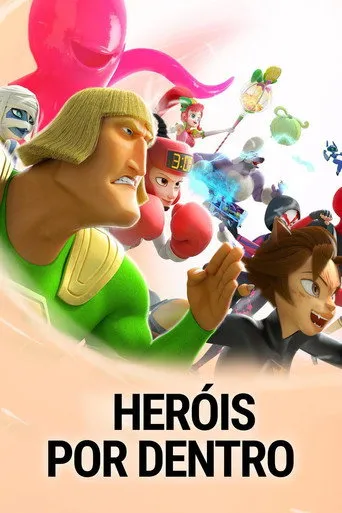 Pôster de Heróis por Dentro (2023)