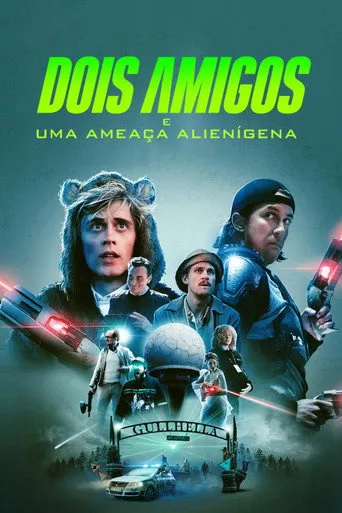 Pôster de Dois Amigos e uma Ameaça Alienígena (2022)