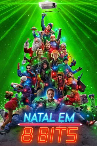 Pôster de Natal Em 8 Bits (2021)