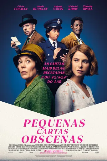 Pôster de Pequenas Cartas Obscenas (2024)