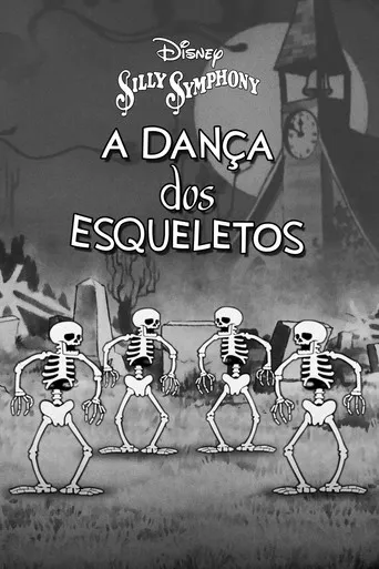 Pôster de A Dança dos Esqueletos (1929)