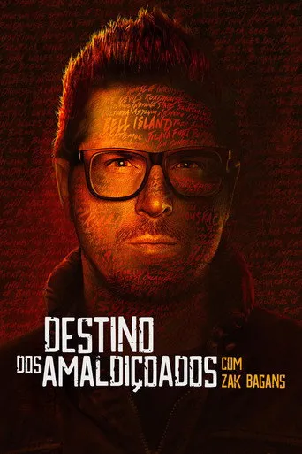 Pôster de Destinos dos Amaldiçoados com Zak Bagans (2024)