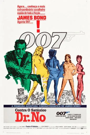Pôster de 007 Contra o Satânico Dr. No (1962)