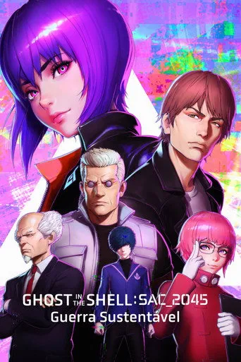 Pôster de Ghost in the Shell SAC_2045 – Guerra Sustentável (2021)