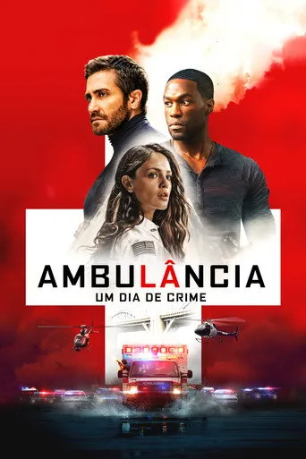 Pôster de Ambulância Um Dia de Crime (2022)