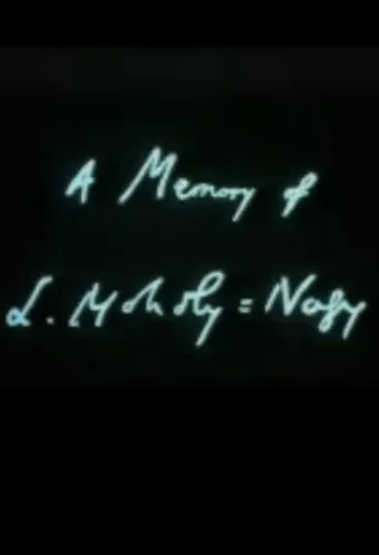 Pôster de A Memory of L Moholy-Nagy (1990)