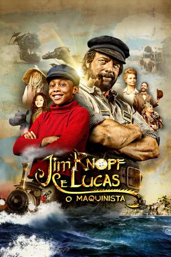 Pôster de Jim Knopf e Lucas O Maquinista (2018)