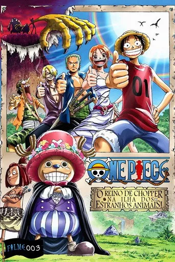 Pôster de One Piece: O Reino de Chopper na Ilha dos Animais Estranhos (2002)