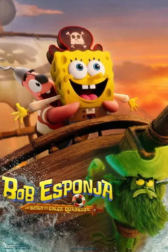 Pôster de Bob Esponja Em Busca da Calça Quadrada (2025)